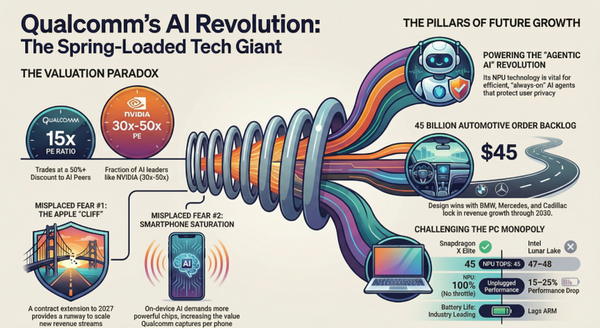 Investment Thesis: Qualcomm (QCOM) - The Architect of the Edge AI Ecosystem